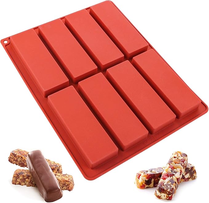 Tray Mold Rectangle - Molde de Silicona Rectangular de 8