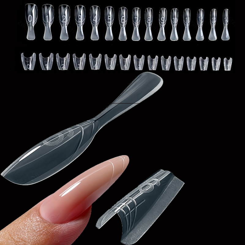 Resin Art Template - 240 Moldes de Uñas de Doble