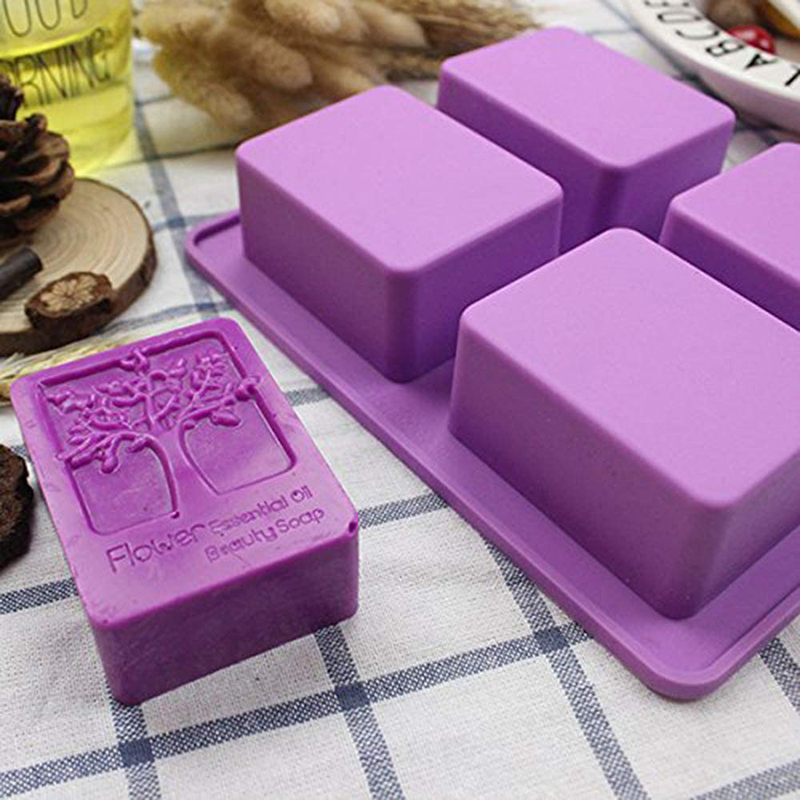 Tray Mold Rectangle - Molde rectangular de silicona para jabón