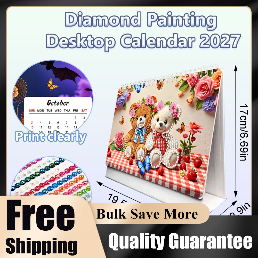 Resin Art Gift - Calendario de Pintura de Diamantes DIY