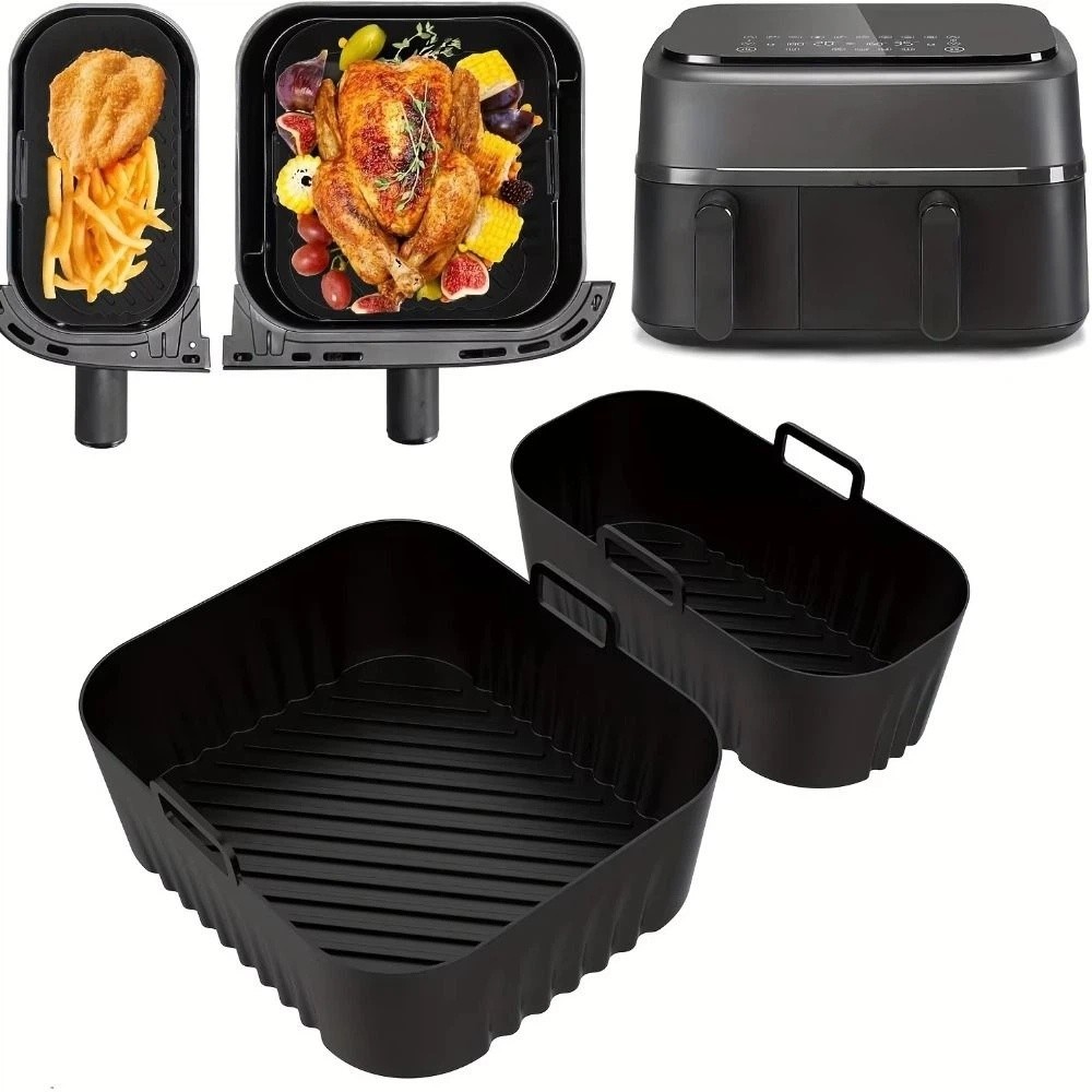 Tray Mold Rectangle - Revestimiento para freidora de aire de