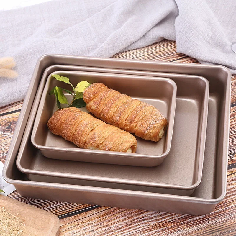 Tray Mold Rectangle - Bandeja rectangular de acero al carbono