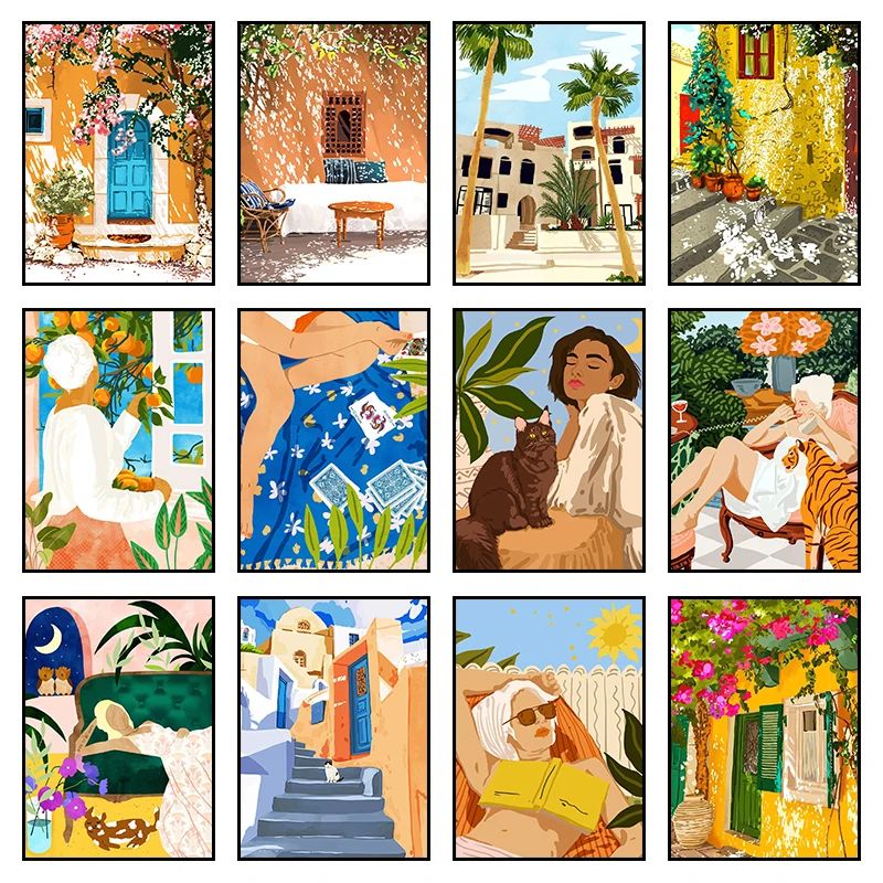 Póster y Lienzo de Arte Mural  - Resin Art Gallery reseña y precio