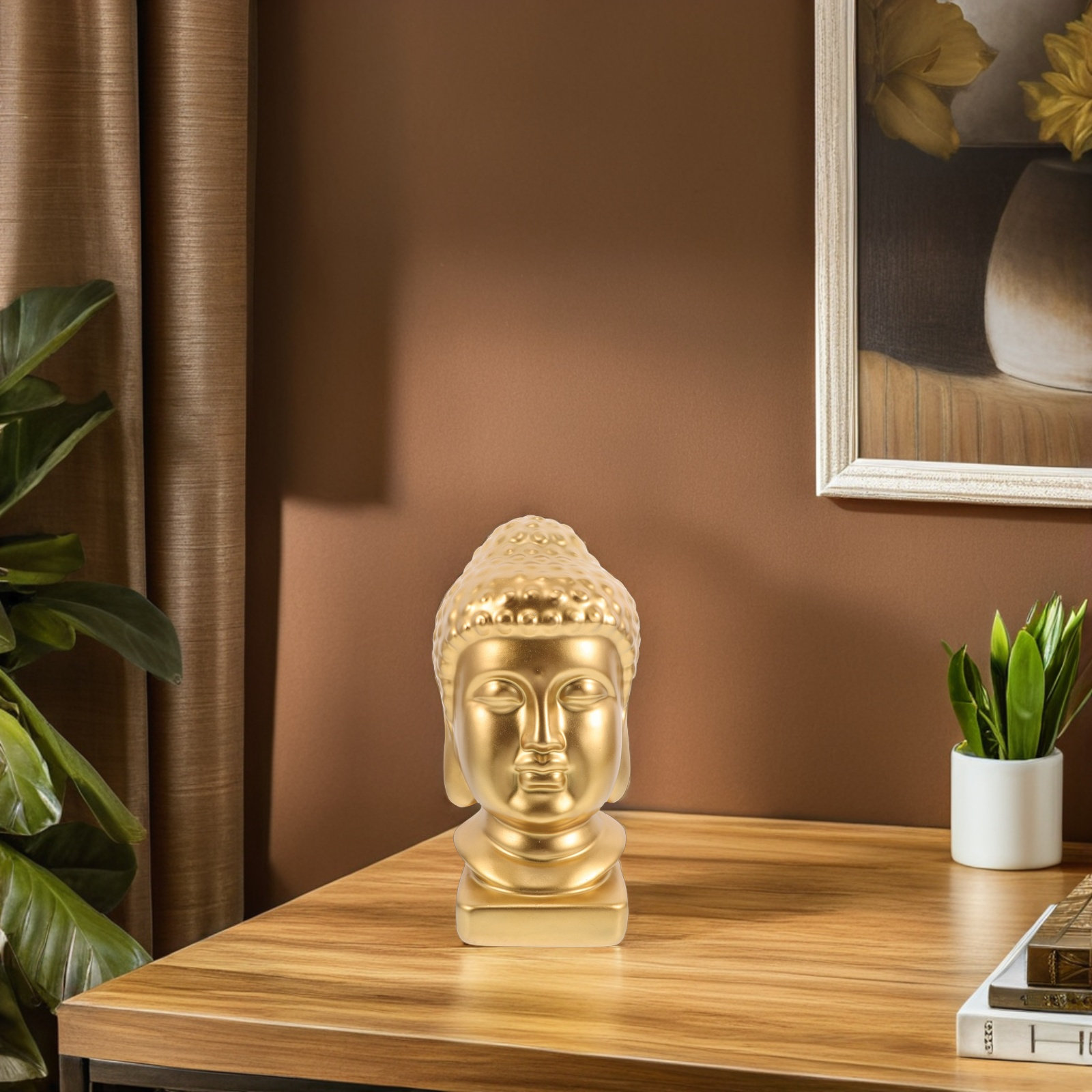 Estatua de Buda de Resina, Esc - Resin Art Decor reseña y precio