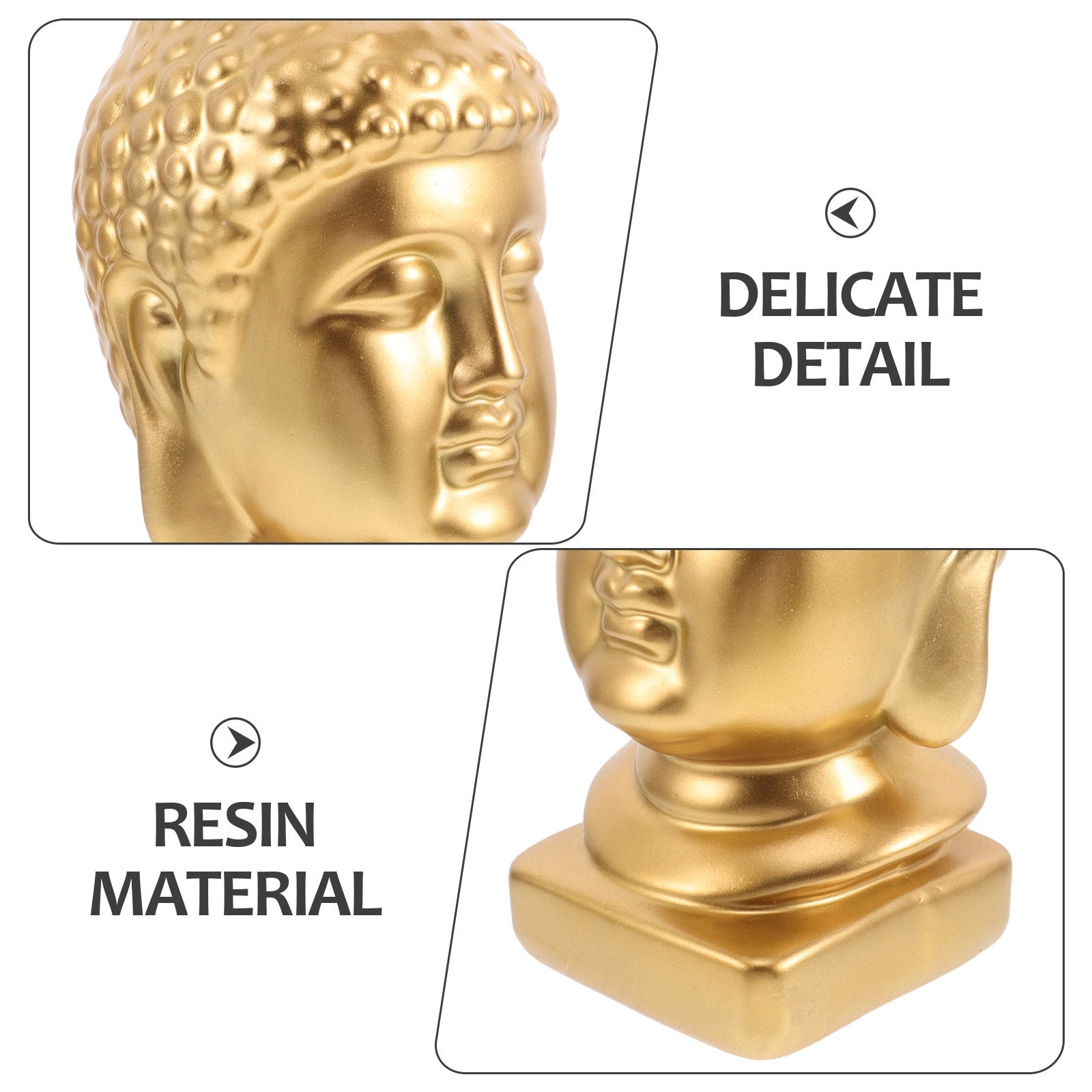 Estatua de Buda de Resina, Esc - Resin Art Decor reseña y precio