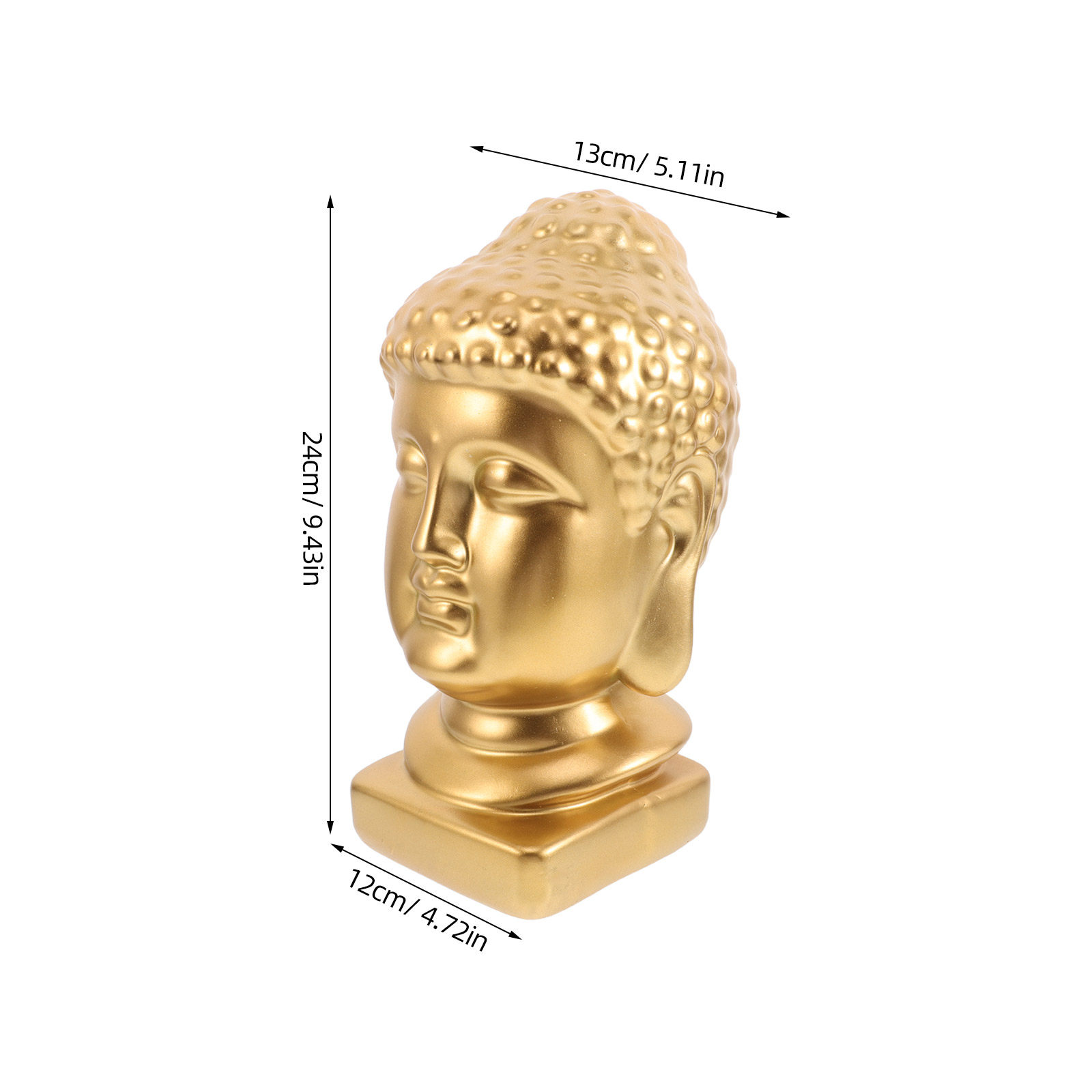 Estatua de Buda de Resina, Esc - Resin Art Decor reseña y precio
