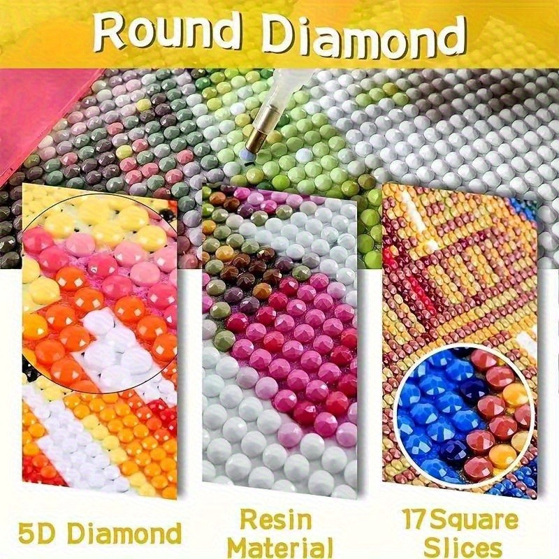 Arte de pared de diamante 2D p - Resin Art Gift reseña y precio
