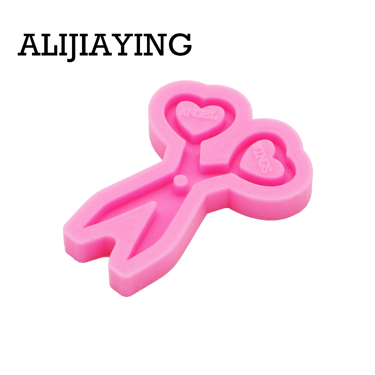 DY0263-mini tijeras artesanale - Resin Art Design Keychain reseña y precio