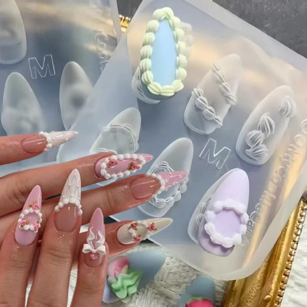 Molde de silicona para decorac - Resin Art Template reseña y precio