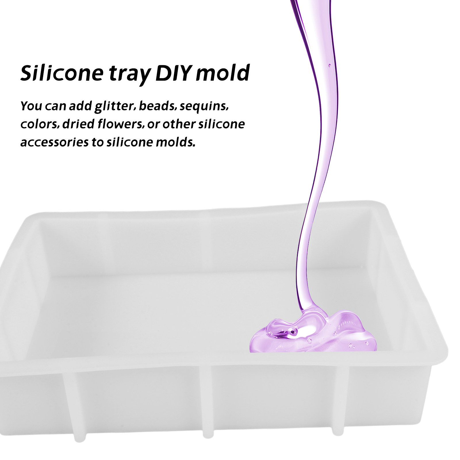 Molde de silicona rectangular  - Tray Mold Rectangle reseña y precio