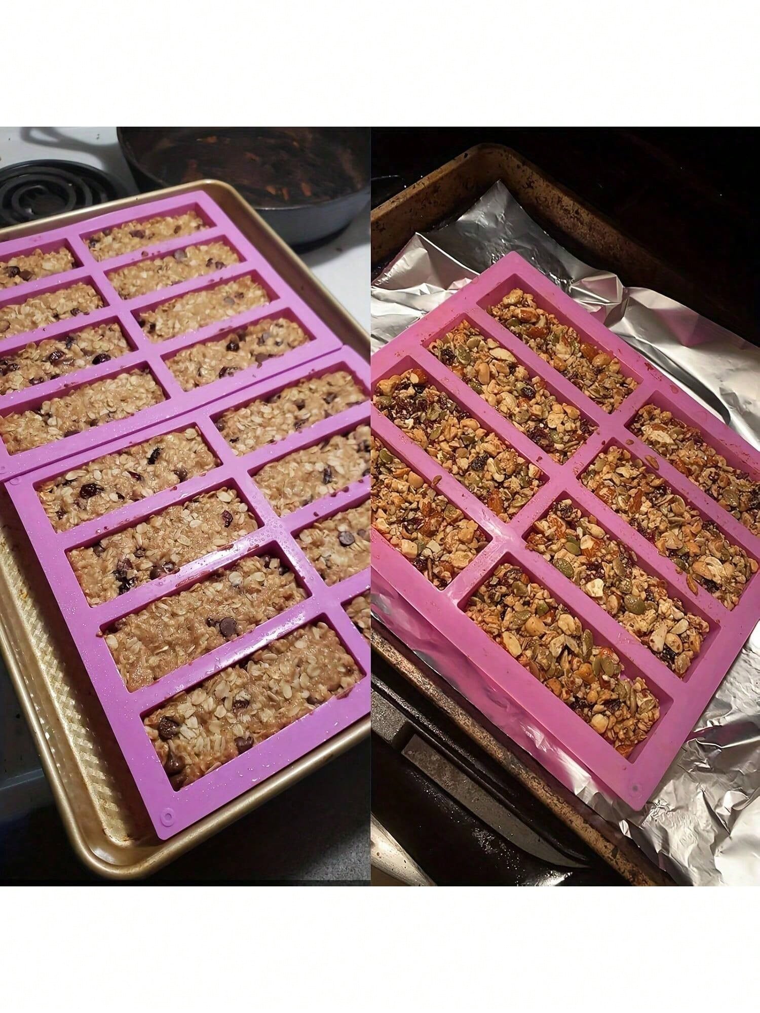 Molde de silicona para barra d - Tray Mold Rectangle reseña y precio