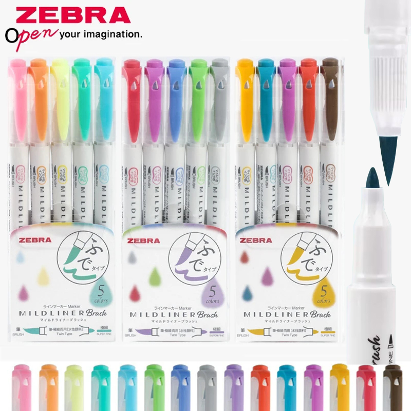 ZEBRA-Juego de rotuladores Mil - Zebra Pen Sarasa reseña y precio