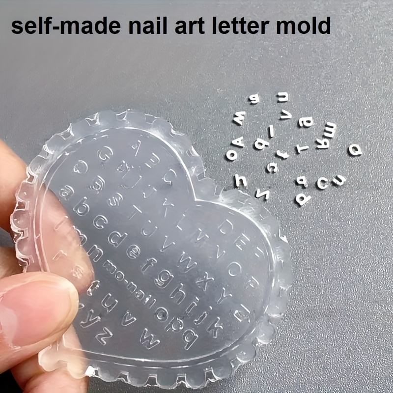 1 molde de letras para decorac - Resin Art Template reseña y precio