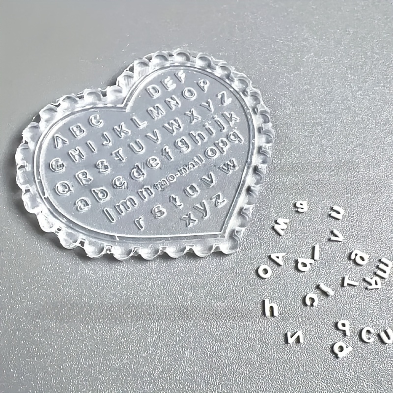 1 molde de letras para decorac - Resin Art Template reseña y precio