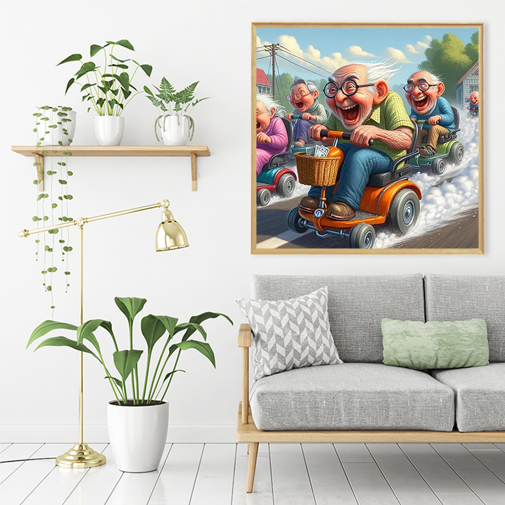 Momoart-mosaico de diamantes 5 - Resin Art Wall reseña y precio