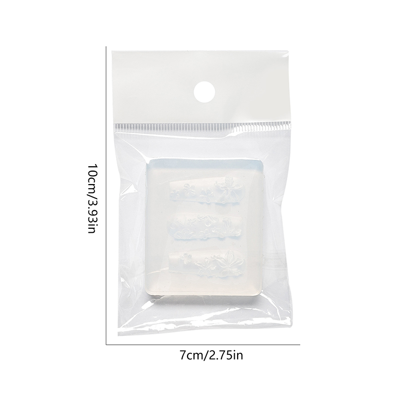 Molde de silicona 3D para uñas - Resin Art Template reseña y precio