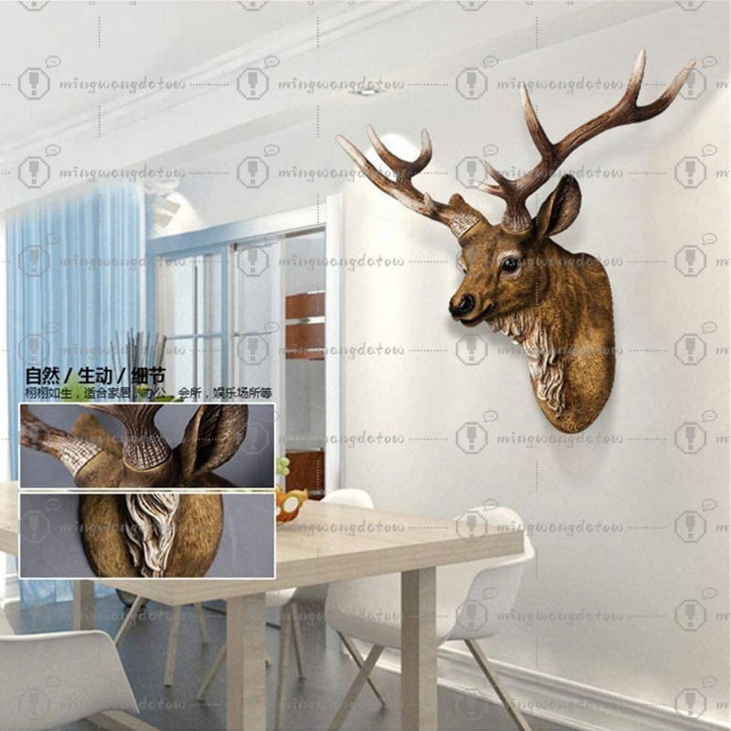 Cabeza de Ciervo Artificial de - Resin Art Decor reseña y precio