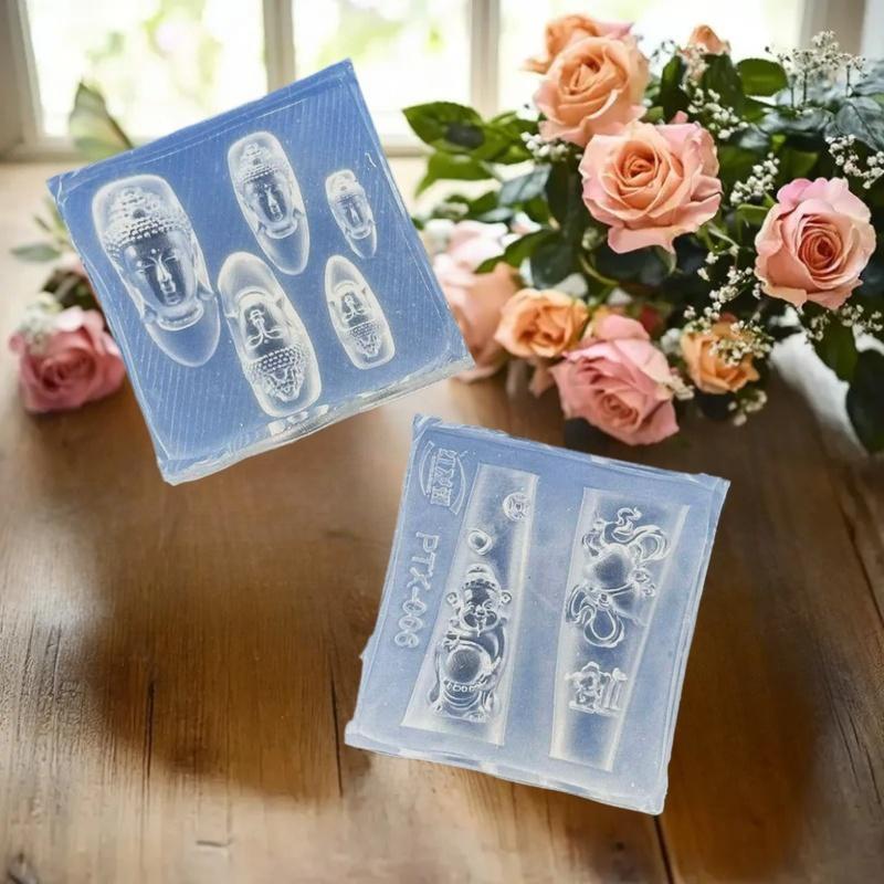Molde de silicona con diseño d - Resin Art Template reseña y precio