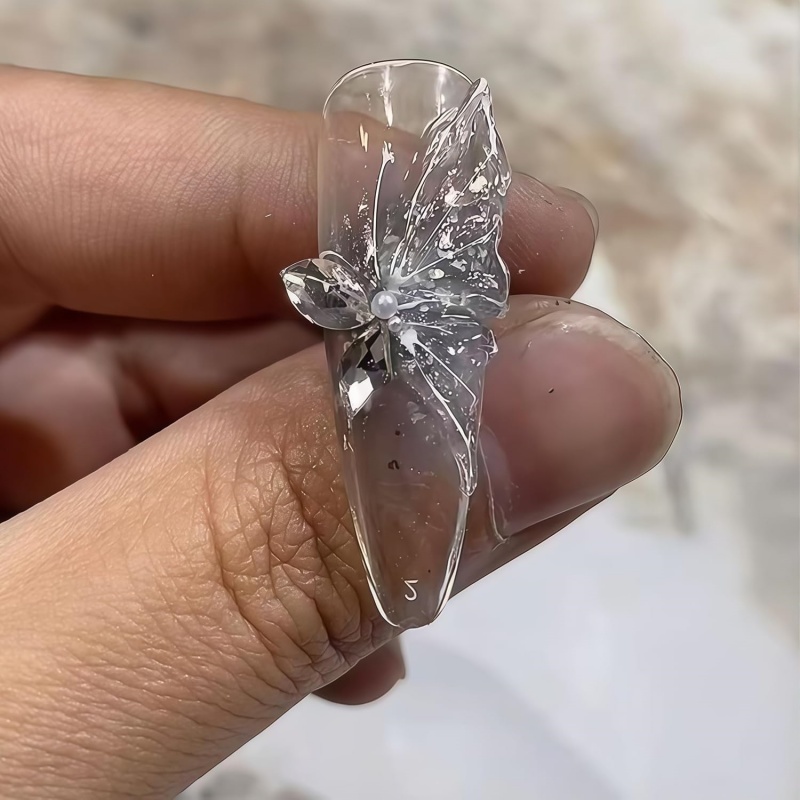 Molde 3D de mariposa y flor pa - Resin Art Template reseña y precio