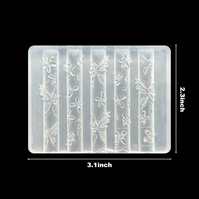 Molde 3D de mariposa y flor pa - Resin Art Template reseña y precio