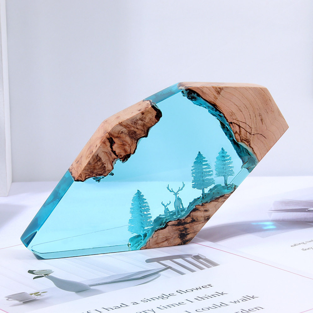 Adorno Luminoso Personalizado  - Resin Art Decor reseña y precio