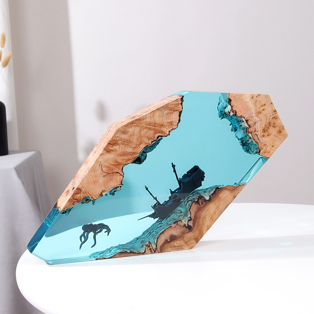Adorno Luminoso Personalizado  - Resin Art Decor reseña y precio