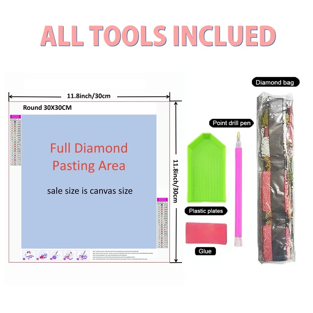 Kit de Pintura de Diamantes 5D - Resin Art Wall reseña y precio