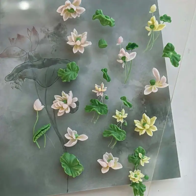 Serie de flores, molde para uñ - Resin Art Template reseña y precio