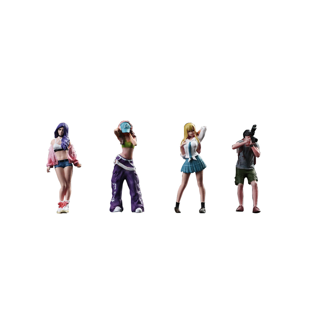 Más arte 1:64 conjunto de figu - Resin Art Decor reseña y precio